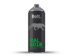 Spray Bolt Premium Acrilico Brillante Ral 400 Ml (Ral 6018 Verde Amarillento)