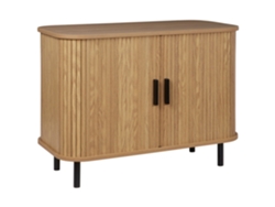 Aparador BELIANI Bradley de MDF Madera clara 80x40x60