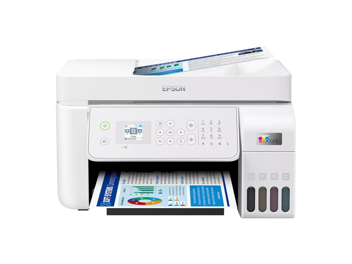 Impresora Multifunción EPSON EcoTank L5316 WiFi (Inyección de tinta - 5 ppm - 10 ppm - 15 ppm - 33 ppm)