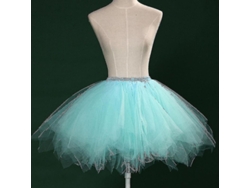 2026-falda De Tul Para Mujer Princesa Con Cintura Elástica Mesh Corta Bailar Talla M Xl Xxl