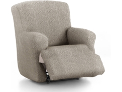 Funda Multielástica para Sillón Relax Extra MILICA Tejido Adaptable Spongy Beige Oscuro