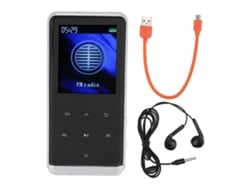 Reproductor Mp3 Con Bluetooth 5.2, Grabadora De Voz, Radio Fm, Mini Altavoz Hifi, 8 Gb De Almacenamiento Para Deportes.