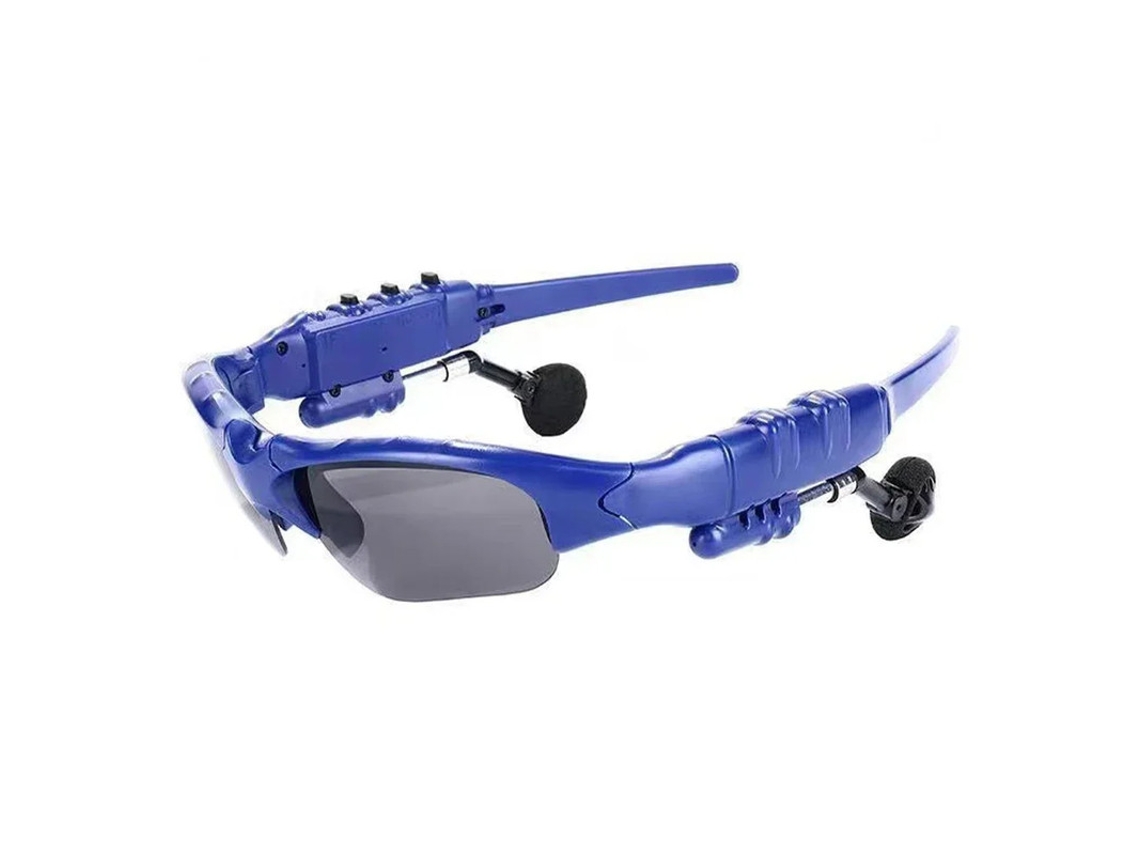 Auriculares Inalámbricos Gafas Estéreo Deportivas Aire Libre Sonido YIZHOOD Bluetooth Azul