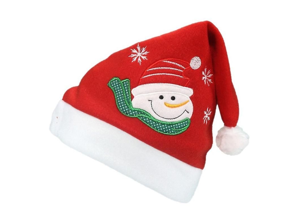 2026-gorro De Papá Noel De Peluche Con Borde Blanco Para Niños Niñas Actividades Y Fiesta Navideña
