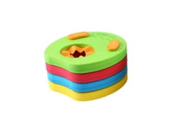 2026-4 Discos De Brazo Para Niños Eva Flotadores De Natación Discos Coloridos Brazaletes Flotantes Anillos De Buoyancy