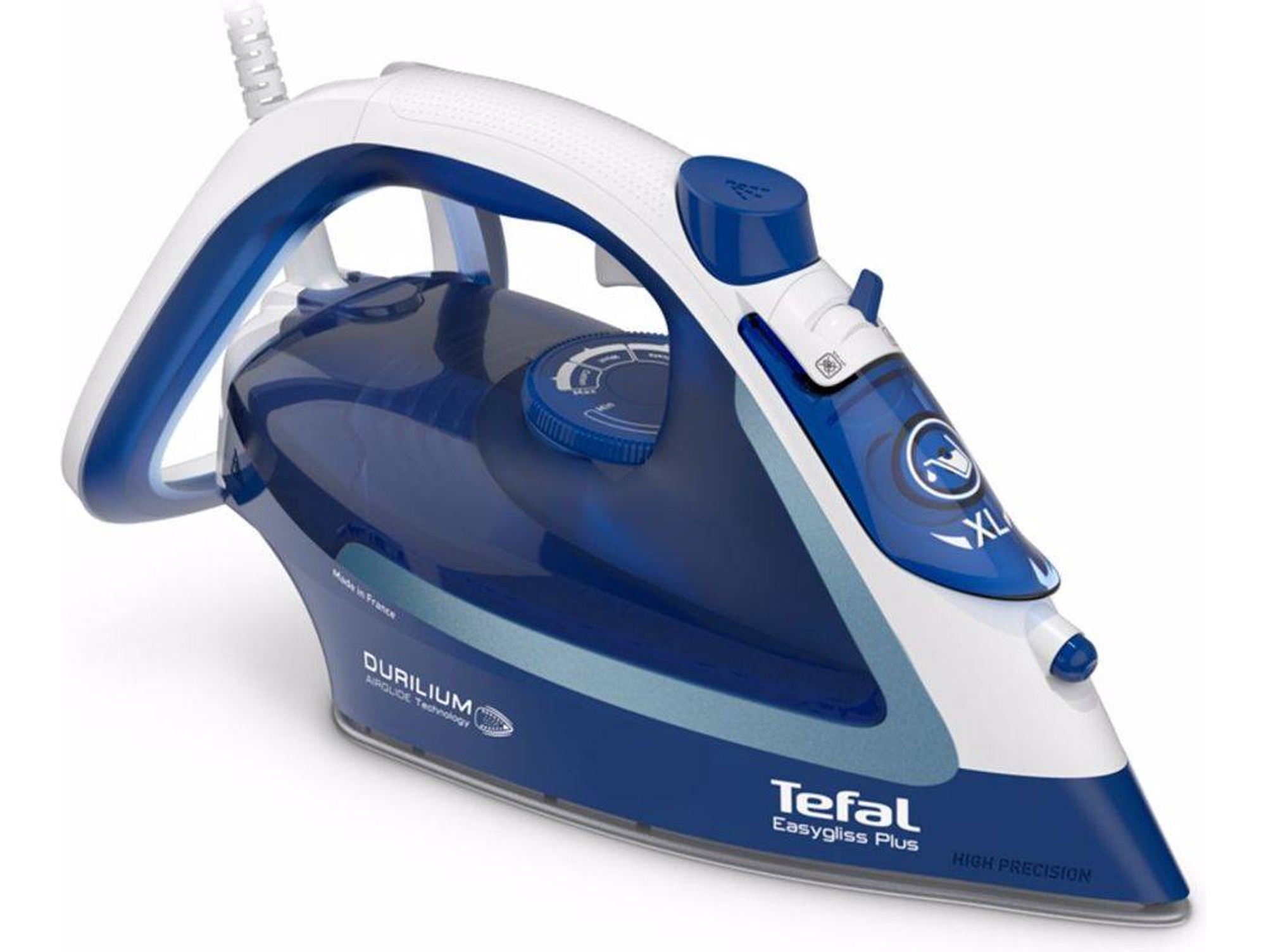 Plancha a vapor TEFAL FV5735E0 Easygliss Plus (Chorro de vapor: 220 g/min - suela: DuriliumAirglide)
