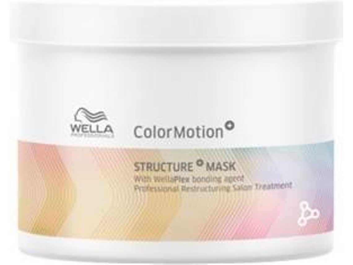 Mascarilla para el Pelo WELLA PROFESSIONALS Color Motion+ Structure+ Mask With Wellaplex (150ml)