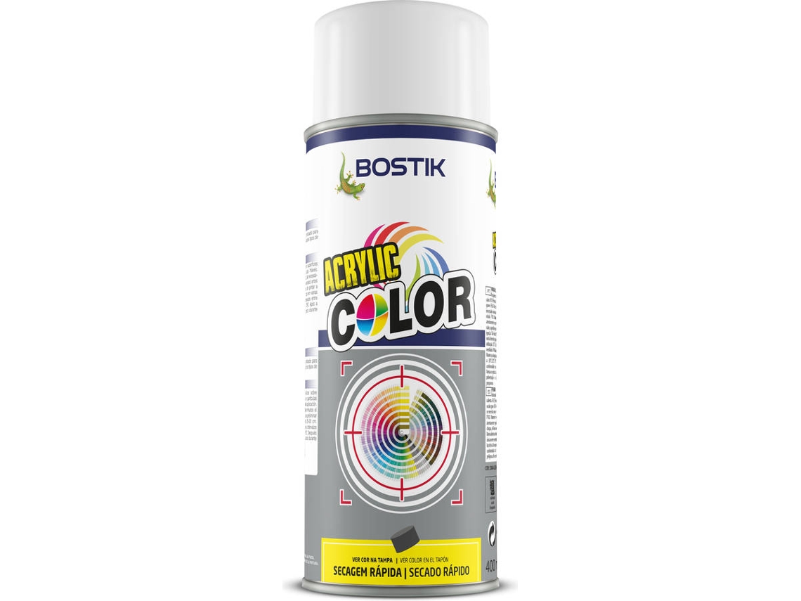 Color 9010 Blanco BOSTIK Acrylic Ral Mate 400 ml