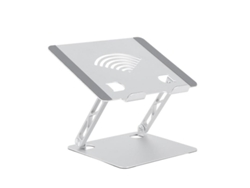 Soporte Ergonómico Plegable Y Ajustable De Aleación De Aluminio Para Portátiles Y Tabletas De 11 A 17 Pulgadas.