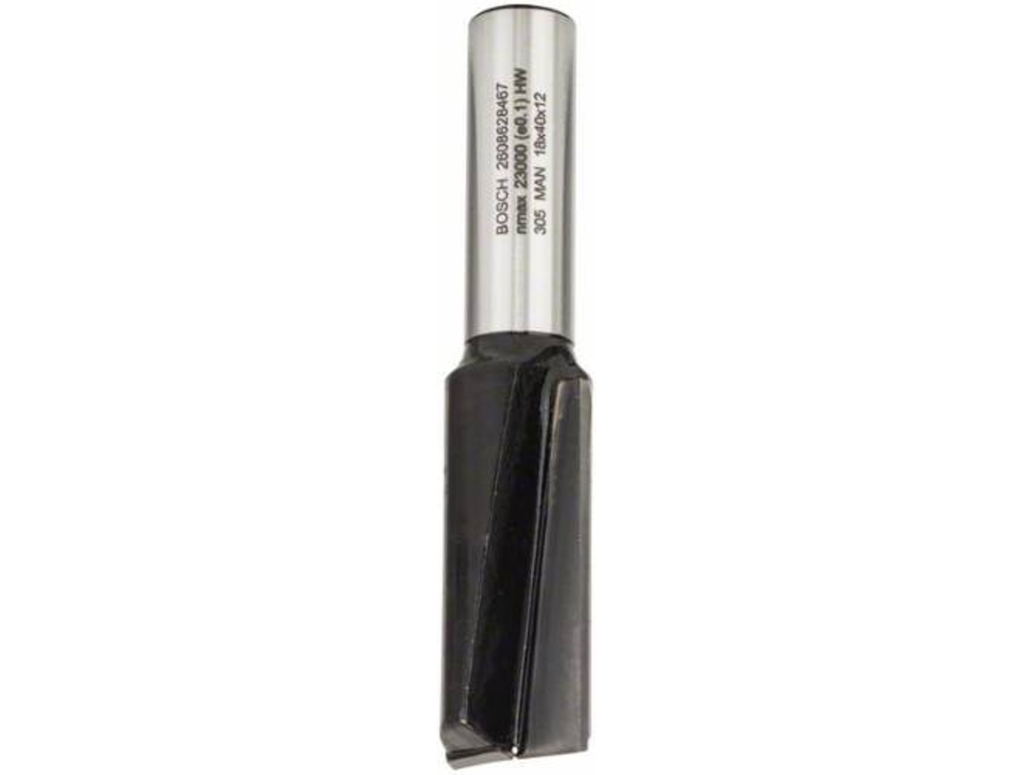 Fresa BOSCH Recta - 12 mm - D1 18 mm - L 40 mm - G 81 mm