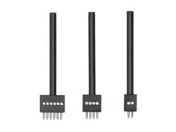 Juego De 3 Herramientas Perforadoras De Cuero Diy Con Puntas De Diferentes Tamaños: 4 Mm, 5 Mm Y 6 Mm.
