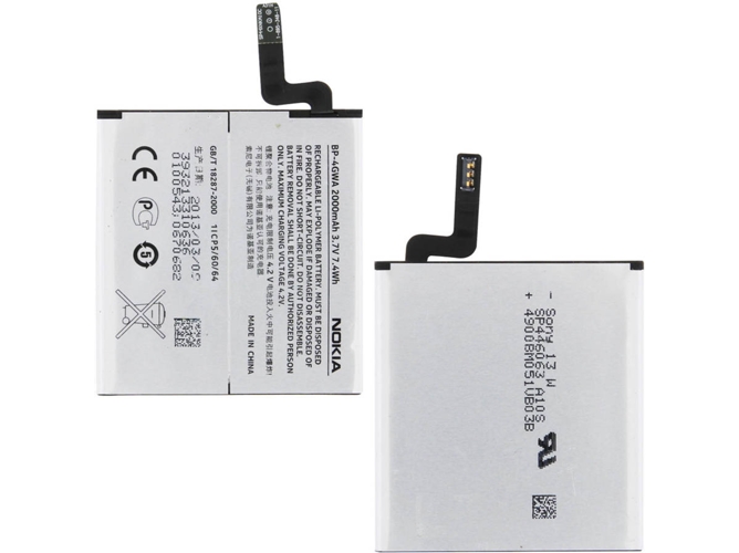 Batería NOKIA Lumia 625 BP-4GWA (2000 mAh)