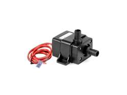 Bomba de agua sin escobillas de 12 V CC, minibomba para fuente, 240 l/h, para acuarios, fuentes, etc.