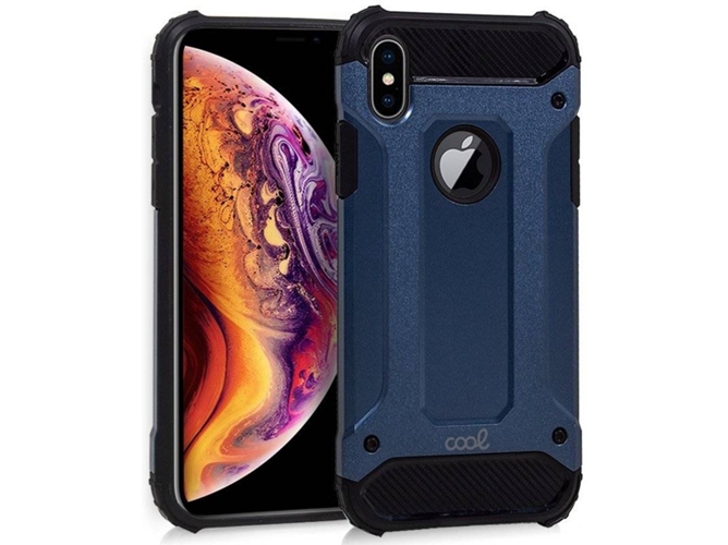 Funda iPhone XS Max COOL Hard Azul