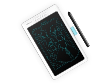 VSON Tableta Gráfica Inteligente Tableta de Dibujo Digital 8192 Niveles Sensibilidad a la Presión Transmisión Sincrónica de Notas Gris #1