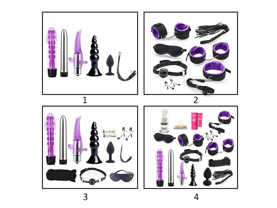 Conjunto De 6 Herramientas De Inserción Para Juguetes Sexo Adulto Masculino