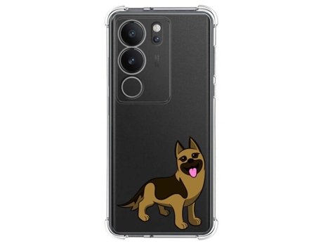 Funda Silicona Antigolpes para Vivo V29 5G diseño Perros 03 Dibujos