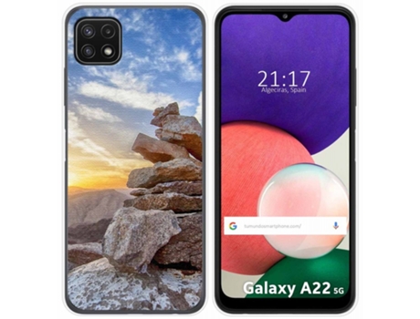 Carcasa Samsung Galaxy A22 5G TUMUNDOSMARTPHONE Dibujos Multicolor