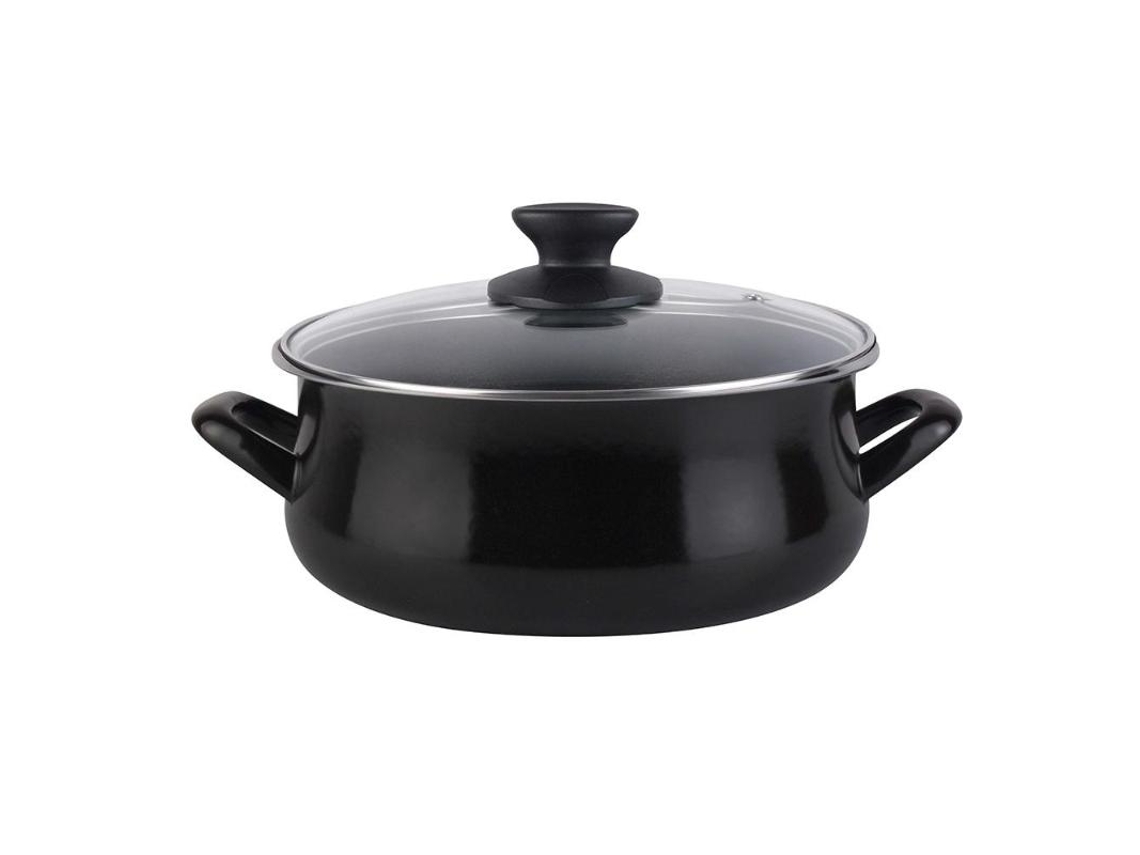 Cacerola black tapa vidrio 20 cm