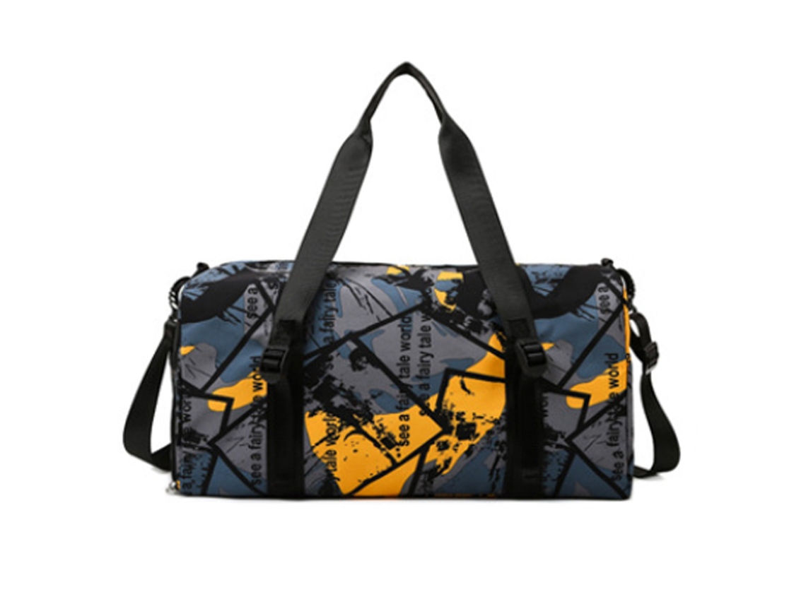 Bolsa de gimnasio Bad Sports con compartimento para zapatos y bolsa impermeable, Bad Pond para la diversión del fin de semana
