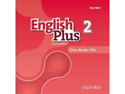 Libro English Plus Level 2 Class Audio CDs de Oxford (Inglés)