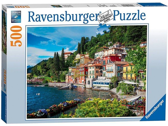 Puzzle RAVENSBURGUER Lago Di Como - Italia (500 Piezas)