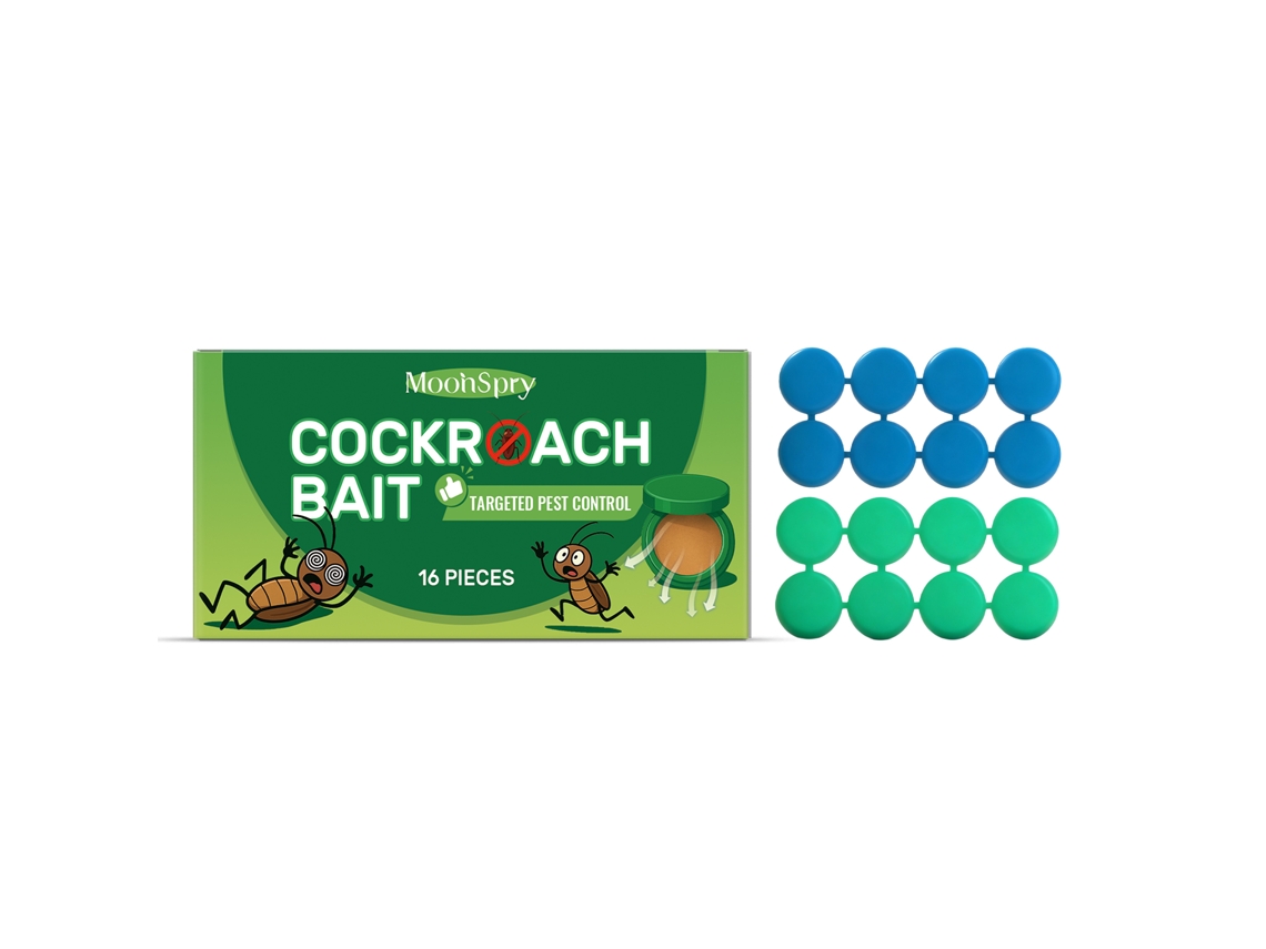 Cebo adhesivo para cucarachas: eficaz y práctico.