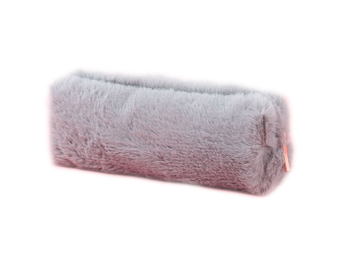 Estuche de lápices, bolsa para bolígrafos niña linda, estuche de peluche tipo riñonera para maquillaje