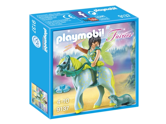 PLAYMOBIL Fairies: Hada con caballo (Edad Mínima: 4)