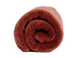 Toalla Kofihety Cabello Secado Rápido Super Microfibra Marrón (25x15x5cm)