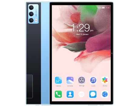 Tablet PRITOM X11 + Teclado Bluetooth + Funda de Cuero + Auriculares + Stylus Pen (10'' - 32 GB - 2 GB RAM - Wi-Fi+4G - azul)