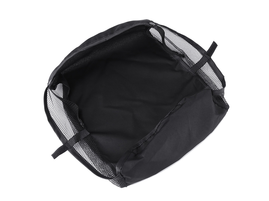 Cesta Para Cochecito De Bebé Oxford, Organizador Portátil Con Velcro Y Botones, 30x25x10cm