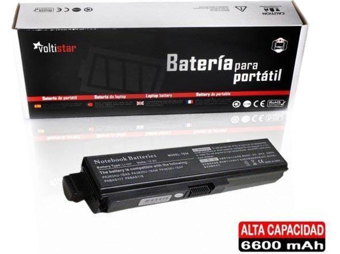 Batería VOLTISTAR Alta Capacidad para Portátil Toshiba L630 L640 L640D L645 L645D L650 Pa3634U Pa3635U Pa3636U