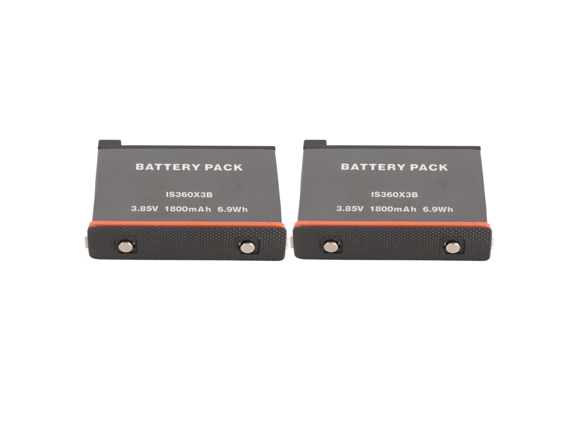 2 Baterías De Repuesto De 1800 Mah Y 3,85 V Para Cámara Insta 360 X3 (batería De Iones De Litio)