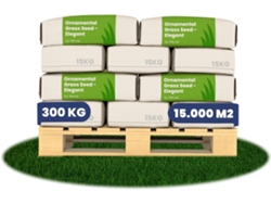 Semilla de Césped Ornamental Elegante 300 Kg para 1,5 Ha ORGANIFER