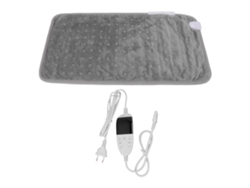 Manta Eléctrica Para El Hogar Y La Oficina, 6 Niveles De Temperatura, 3 Modos De Temporizador, Pantalla Lcd Gris, Enchufe Europeo, 220-240 V.