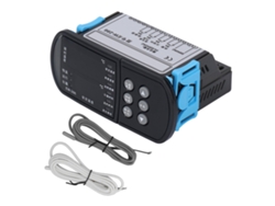 Controlador De Temperatura Digital Termorregulador Switch Para Aquecimento E Resfriamento Com Sonda E Alarme Ac220v