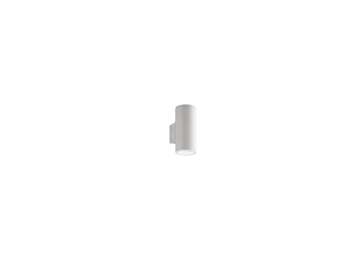 Lámpara exterior cilíndrica para 2gu10 6530 PERENZ Blanco