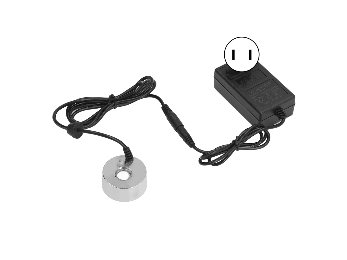 Generador de niebla ultrasónica para acuarios de piscina, florero, 110-240 V, enchufe estadounidense