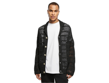 Abrigo para Hombre URBAN CLASSICS (XL - Negro)