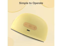 Extractor De Leche Eléctrico Inalámbrico Portátil Con 3 Modos, 9 Niveles Y Capacidad De 150 Ml - Real Bubee Rbx-8035