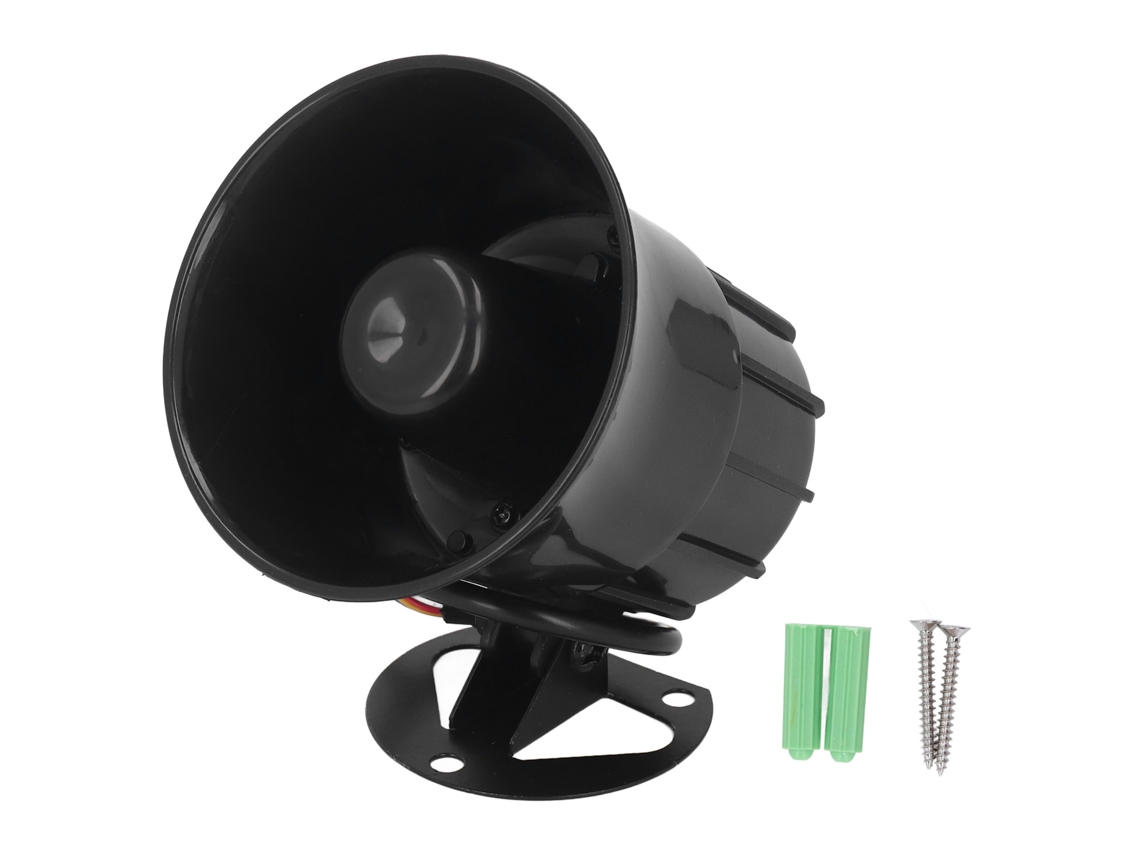 Sirena Eléctrica Con Cable De 120 Db, 10-28 V, Abs, Para Piscinas, Centros Comerciales Y Seguridad Escolar.