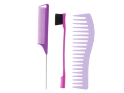 Set De Cepillos Y Peines Para Tinte De Cabello Y Estilismo En Salón Casero