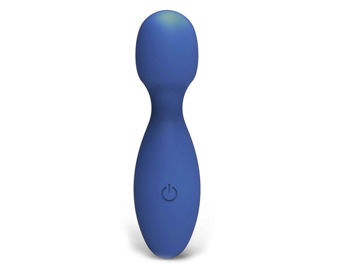 Stimulador De Clítoris De Silicona Vibrador Impermeable Para Mujeres Juguete Azul Oscuro