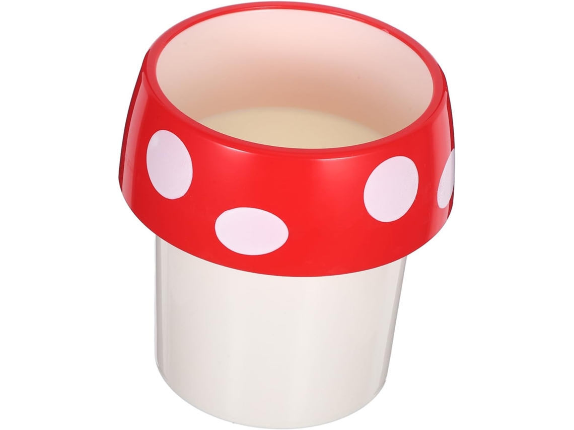 Mini Papelera Con Forma De Seta, Cesta Decorativa, Portalápices, Organizador De Escritorio Para Mesa