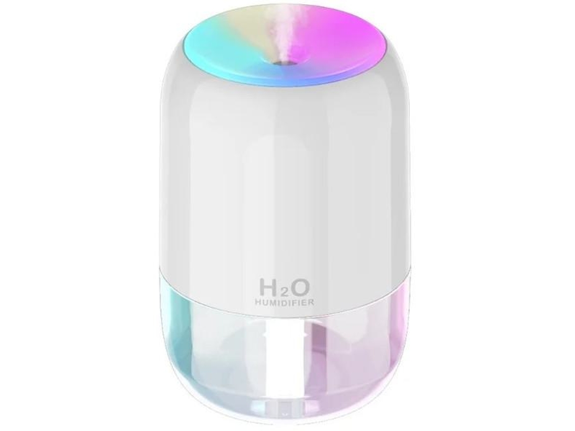Mini Humidificador Usb 200ml Apagado Automático Para Habitación Yizhood Branco