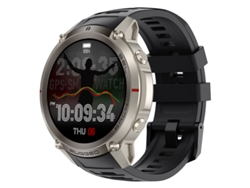 Smartwatch Dm59 Gps Mapas Offline 5 Atm Amoled Tela Para Esportes Ao Ar Livre Preto