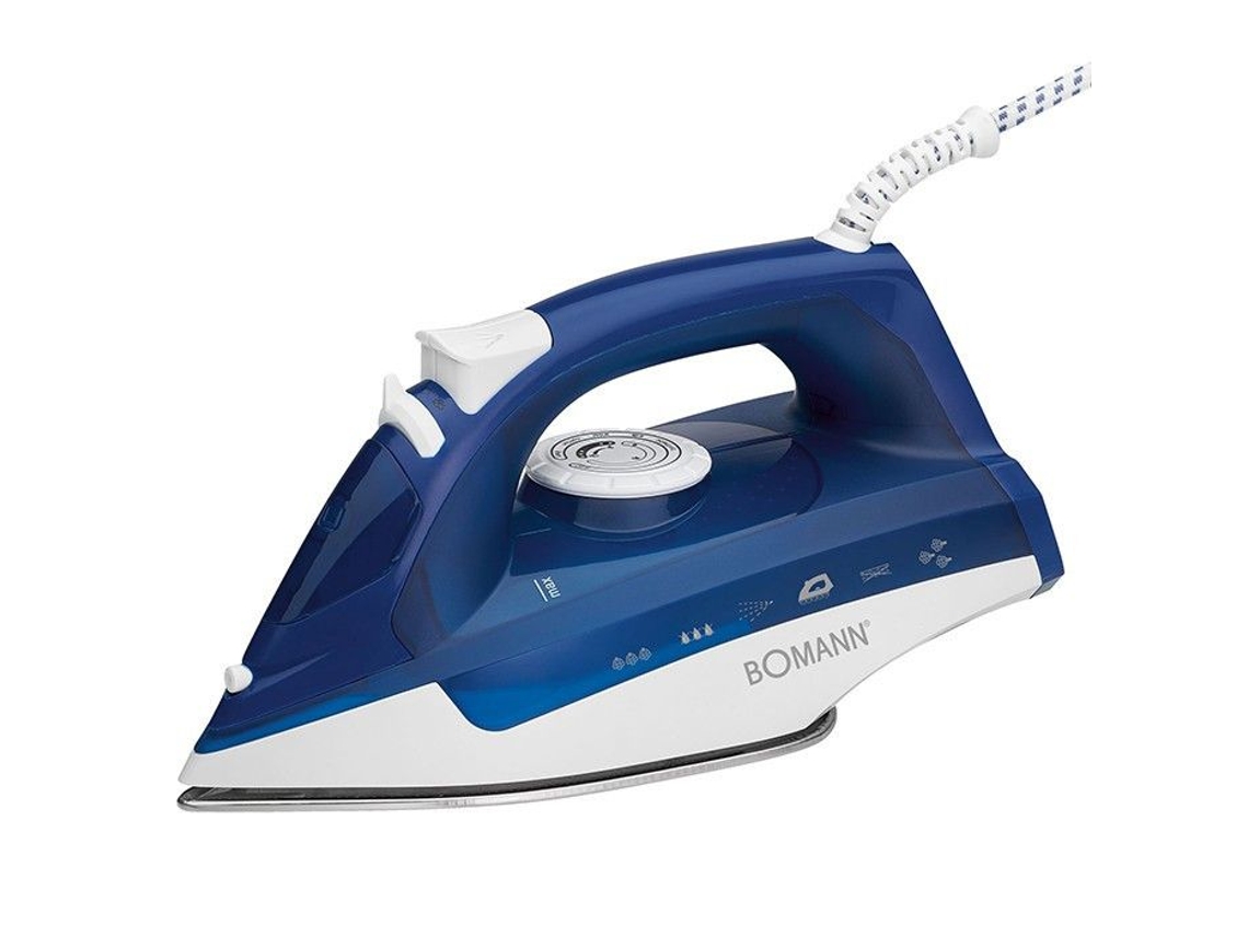 Plancha de Vapor con 7 Funciones 2200W BOMANN Db 6004 Cb Blanco/Azul
