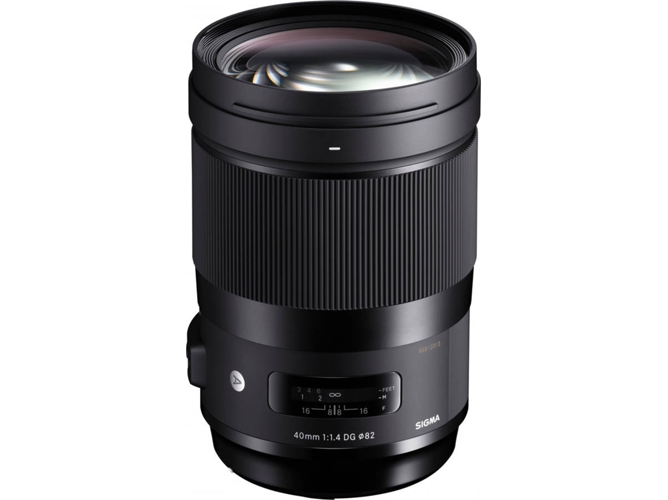 Objetivo SIGMA 40mm F1.4 DG HSM Art (Negro - Encaje: Sony E - Apertura: f/1.4 - f/16)