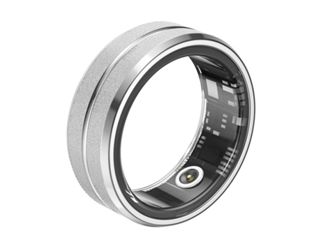 BISBISOUS X1 Anillo inteligente de seguimiento de salud Ip68 Nivel de impermeabilidad 11# Plata